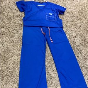 Blue sky scrubs